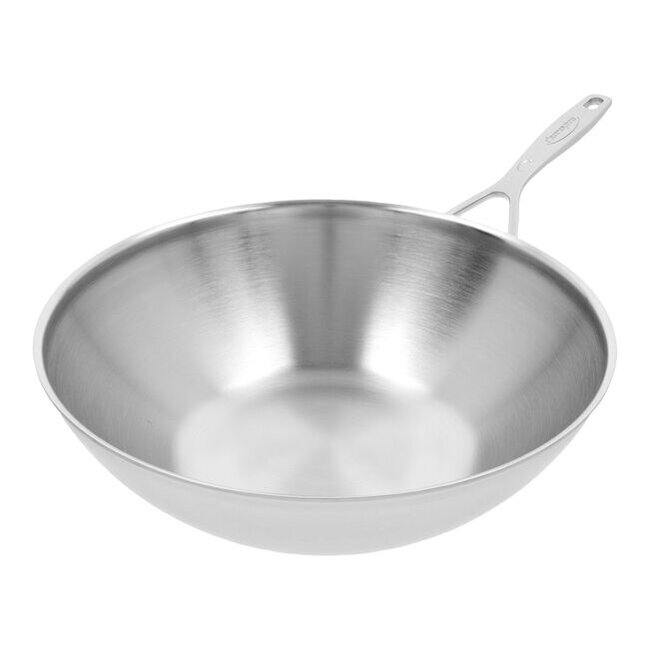 Demeyere Industry 5 wok 30 cm – 5-laags RVS wok