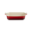 Le Creuset Ovenschaal rechthoekig Kersenrood