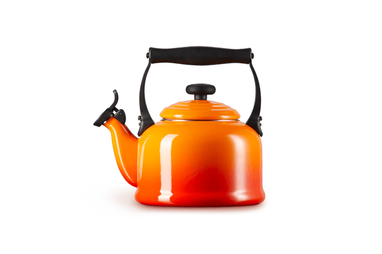 Fluit- en waterketels van RVS en geëmailleerd staal voor inductie, gas en keramisch koken