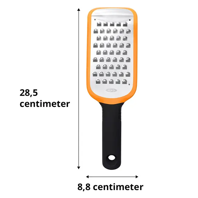 OXO Good Grips Grove Rasp met Anti-Slip Handvat en Beschermhoes