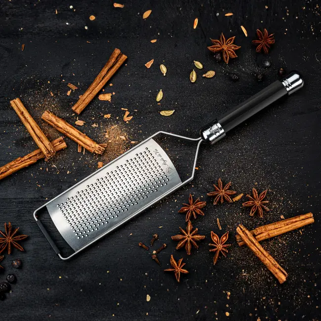 Laguiole Style de Vie Premium Line Fijne Rasp RVS Zwart