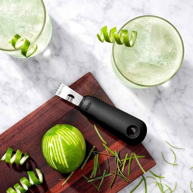 OXO Good Grips Citroentrekker en Zester 2-in-1 RVS