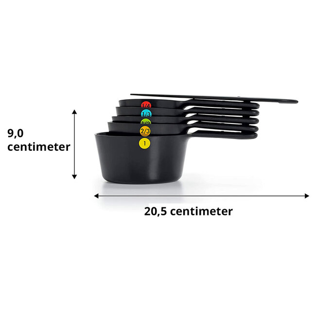 OXO Good Grips Maatschepset 6-delig BPA-vrij