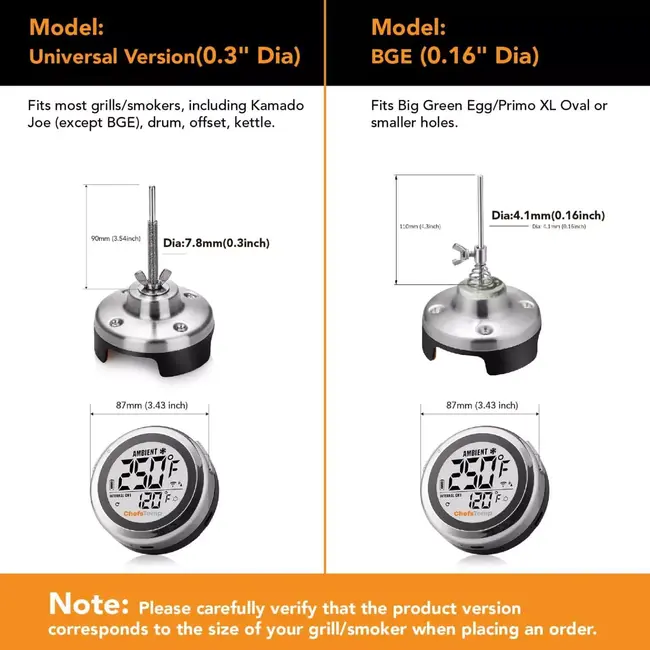 Chefstemp ProTemp S1 Slimme BBQ Temperatuur Thermometer