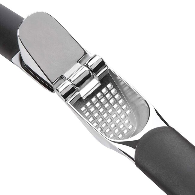 OXO Good Grips Knoflookpers RVS met Comfortgreep