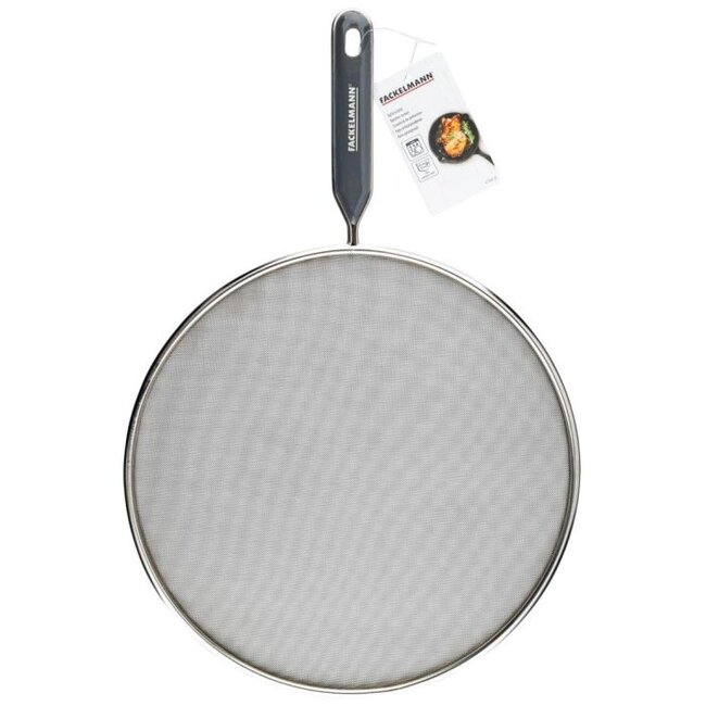 Kitchen Basics Anti-Spatdeksel 29 cm RVS Spatscherm voor Koekenpannen