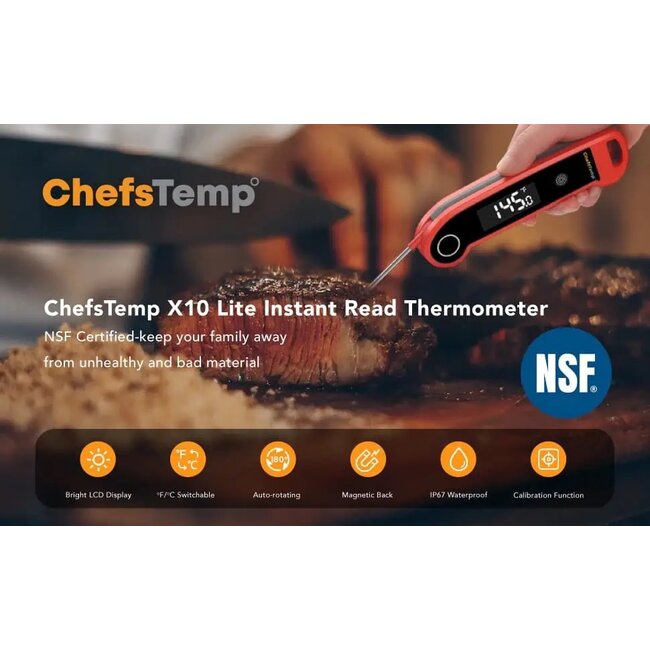 Chefstemp X10 Lite Instant read thermometer