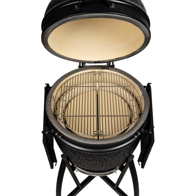 Grill Guru Prime Large kamado BBQ satijnzwart