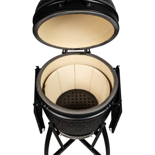 Grill Guru Prime Satijn Zwarte Large Kamado BBQ