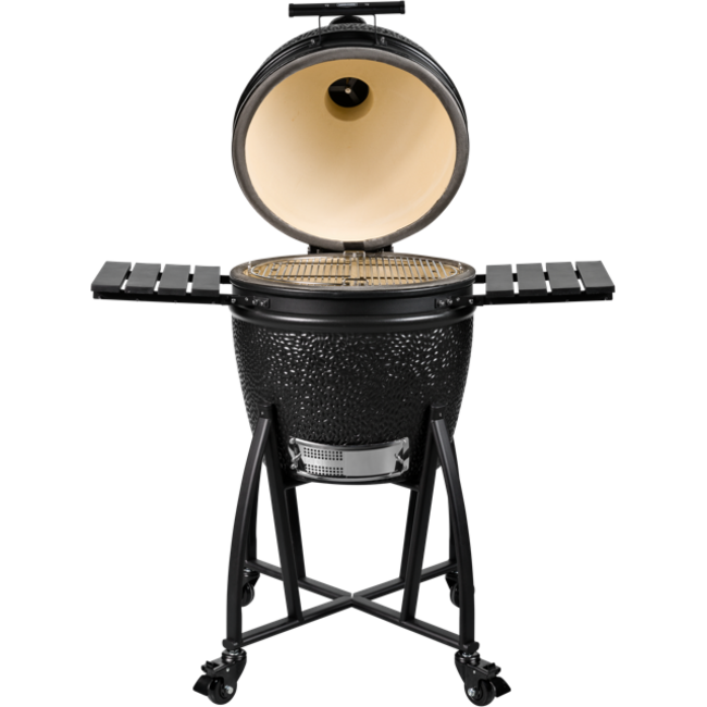 Grill Guru Prime Satijn Zwarte Large Kamado BBQ