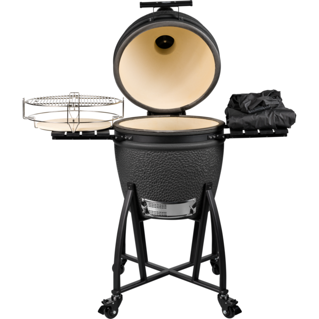 Grill Guru Prime Large kamado BBQ matzwart