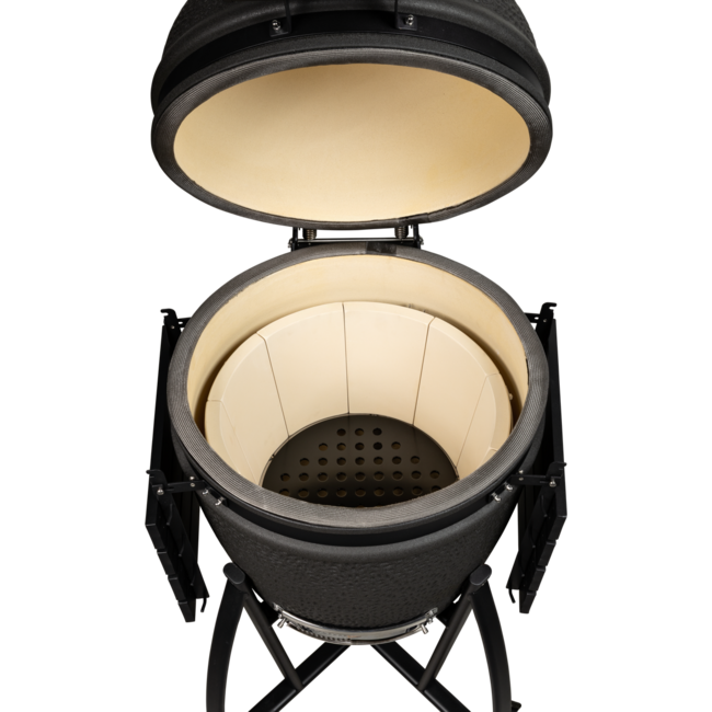 Grill Guru Prime Large kamado BBQ matzwart