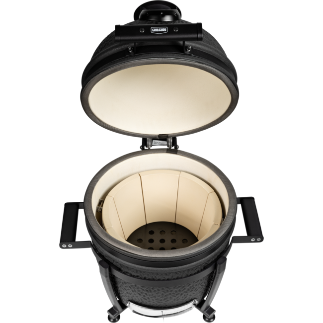 Grill Guru Prime Compact kamado BBQ matzwart