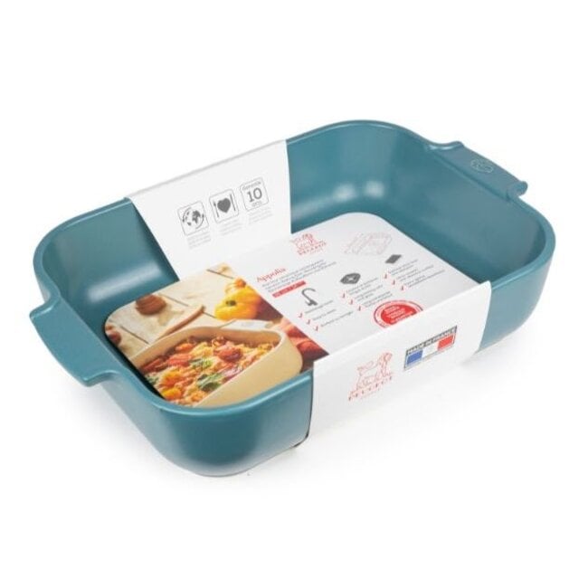 Peugeot Appolia Rechthoekige keramische ovenschaal Hemelsblauw 25–36 cm