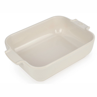 Peugeot Appolia Rechthoekige keramische ovenschaal Ecru