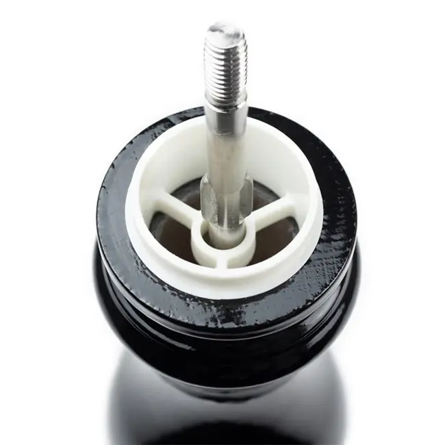 Peugeot Paris zoutmolen 18 cm zwart gelakt hout met U-Select maalinstelling