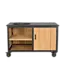 Fraaii Buitenkeukens Tafel Bamboo Storage met dekton blad