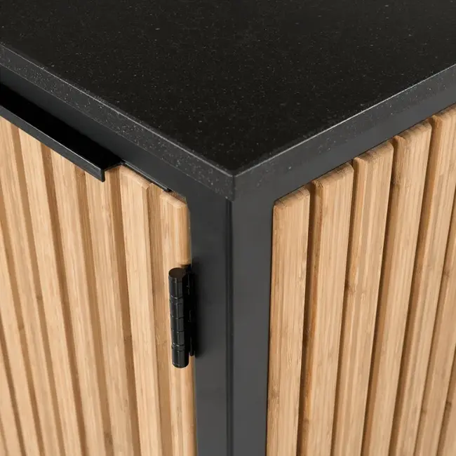 Fraaii Buitenkeukens Mise en Place tafel Natural Rhombus