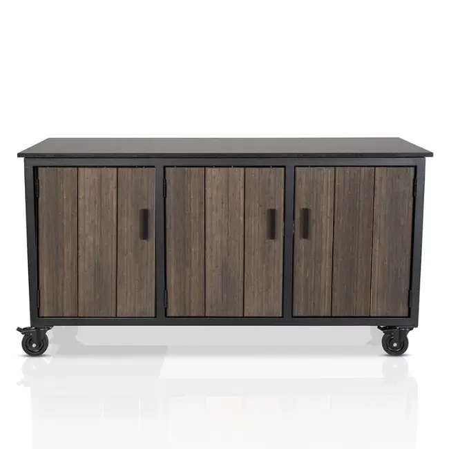 Fraaii Buitenkeukens Mise en Place Bamboo Grafiet Storage