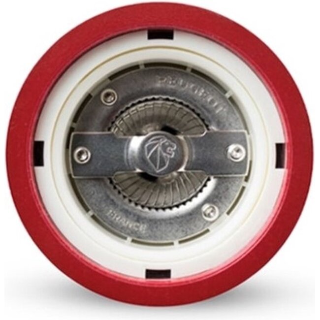 Peugeot Paris zoutmolen 18 cm passierood gelakt hout met U-Select maalinstelling