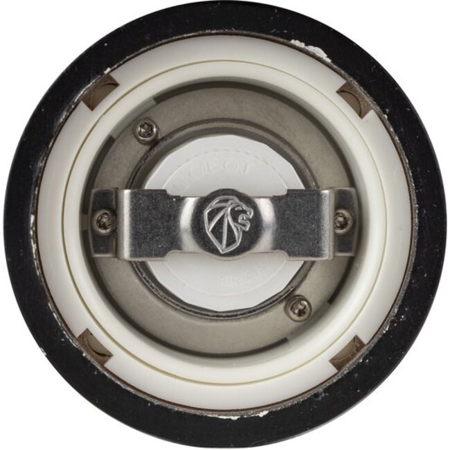 Peugeot Paris zoutmolen 18 cm Wit gelakt hout met U-Select maalinstelling