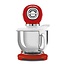 SMEG Keukenmachine 4,8L – krachtige retro standmixer met 10 snelheden en accessoires