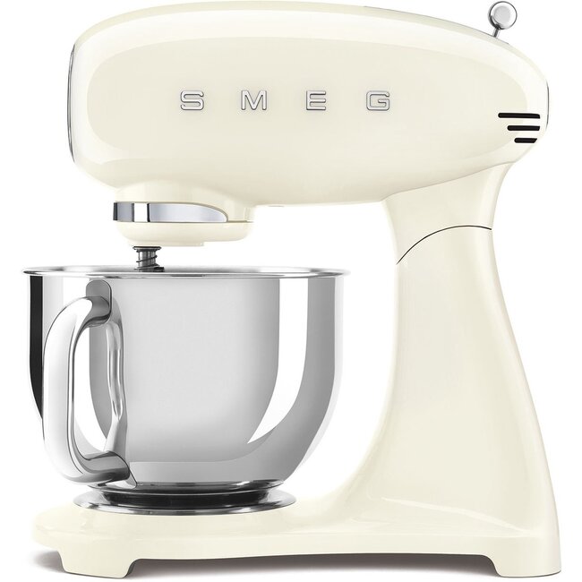 SMEG Keukenmachine 4,8L – krachtige retro standmixer met 10 snelheden en accessoires