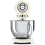 SMEG Keukenmachine 4,8L – krachtige retro standmixer met 10 snelheden en accessoires
