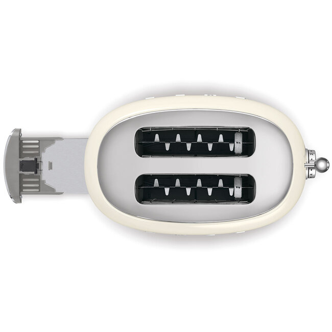 SMEG Broodrooster - 2 Sleuven Toaster 6 Standen