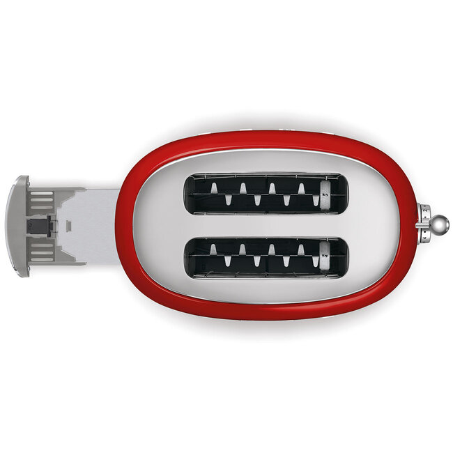 SMEG Broodrooster - 2 Sleuven Toaster 6 Standen