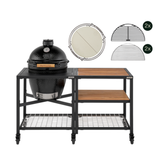 Big Green Egg The Onyx Large Basis Set met Buitenkeuken