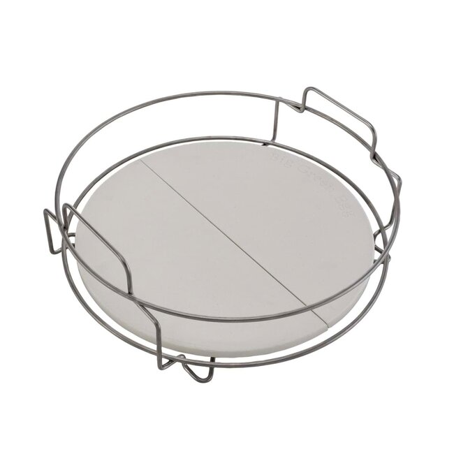 Big Green Egg Dual zone deflector set - voor direct en indirect grillen