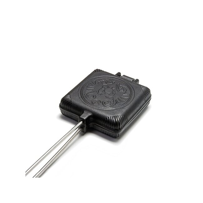 Petromax Tosti ijzer van gietijzer – perfect voor BBQ, kampvuur en outdoor koken