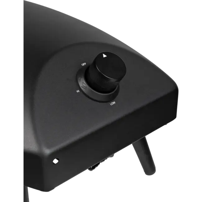 Grill Guru Gas Pizzaoven Zwart – snel pizza bakken op hoge temperatuur outdoor oven