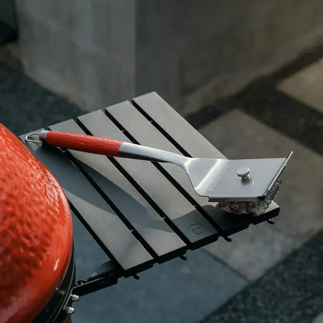 Kamado Joe BBQ borstel – stevige grillborstel voor grondige reiniging van je barbecue rooster