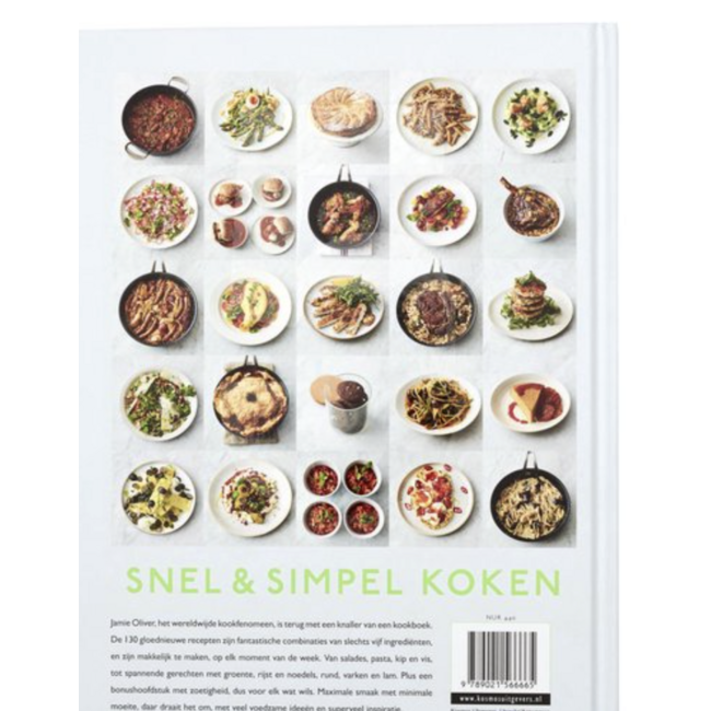 Jamie Oliver 5 Ingrediënten – Makkelijke recepten met slechts 5 ingrediënten