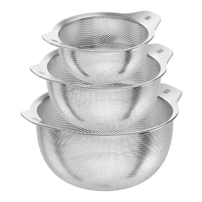 Zwilling RVS vergiet verkrijgbaar in 16, 20 en 24 cm voor pasta, groenten en fruit