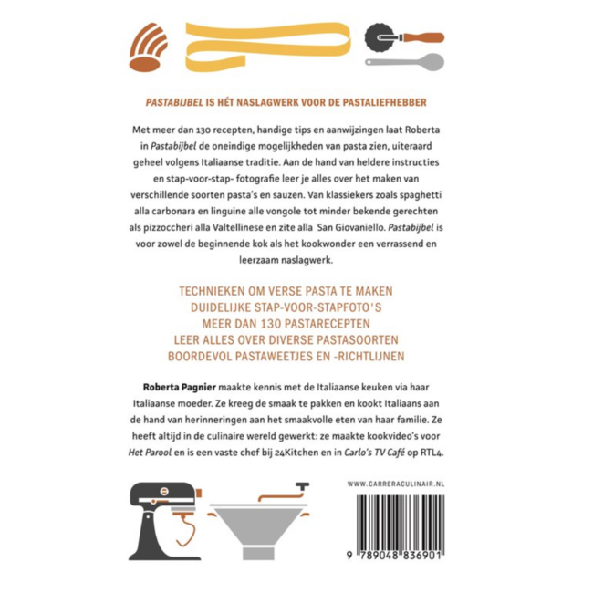 Pastabijbel – Compleet kookboek met authentieke Italiaanse pastarecepten