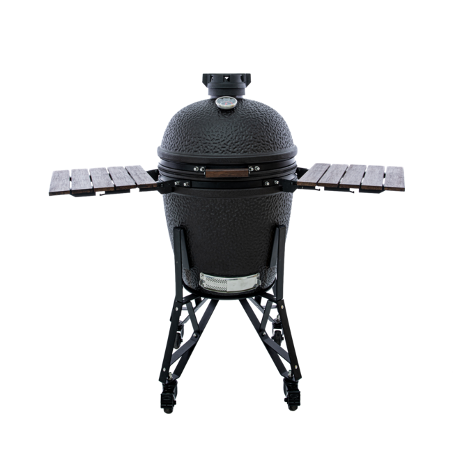 The Bastard kamado’s en BSTRD Urban Large Direct Starten & Beschermen Bundel met hoes, houtskool, handschoenen en One Minute Lighter