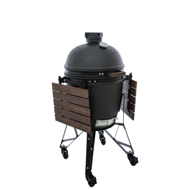 The Bastard kamado’s en BSTRD Urban Large Direct Starten & Beschermen Bundel met hoes, houtskool, handschoenen en One Minute Lighter