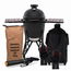 The Bastard kamado’s en BSTRD Urban Large Direct Starten & Beschermen Bundel met hoes, houtskool, handschoenen en One Minute Lighter