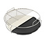 Big Green Egg Halve maan Gietijzeren Plancha
