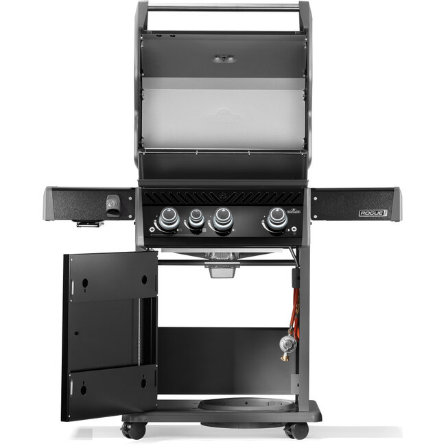 Napoleon Rogue PRO 425 SIB gasbarbecue met infrarood zijbrander en gietijzeren grillroosters