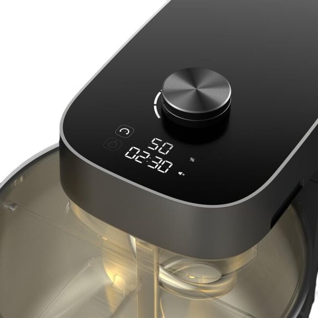 Ooni Halo Pro spiraalmixer met professionele dubbele kneedactie voor perfect deeg