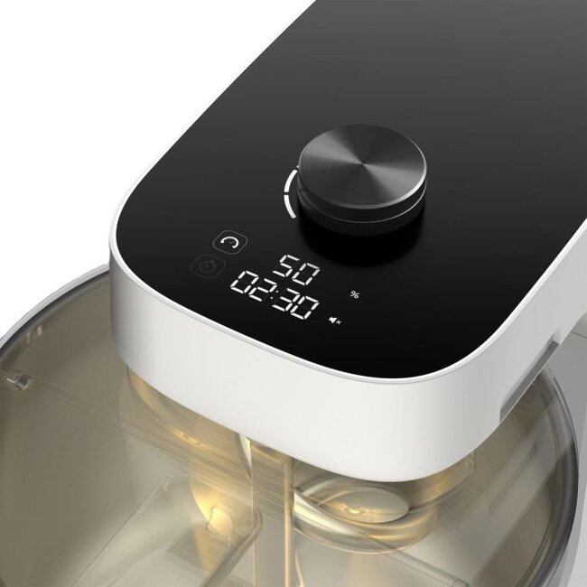 Ooni Halo Pro spiraalmixer met professionele dubbele kneedactie voor perfect deeg