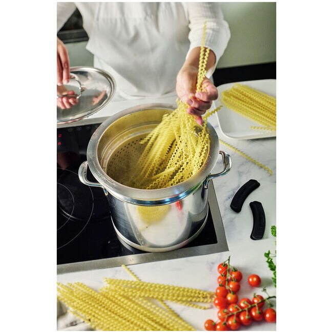 Ibili Specialties 5 pastainzet RVS voor eenvoudig pasta koken en afgieten zonder vergiet