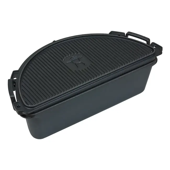 Monolith Halve gietijzeren pan