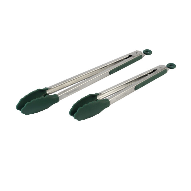 Big Green Egg RVS Tang Silicone uiteinde