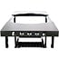 Primo metal cart met RVS zijtafels