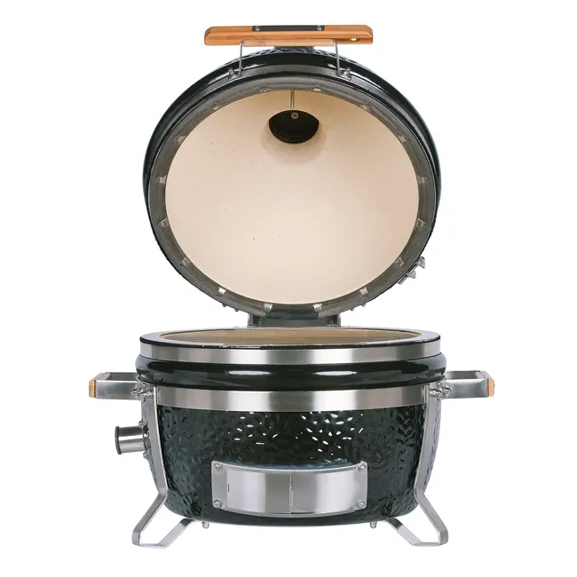 Monolith ICON Kamado BBQ | Afneembare Deksel & Fire Plate Ready